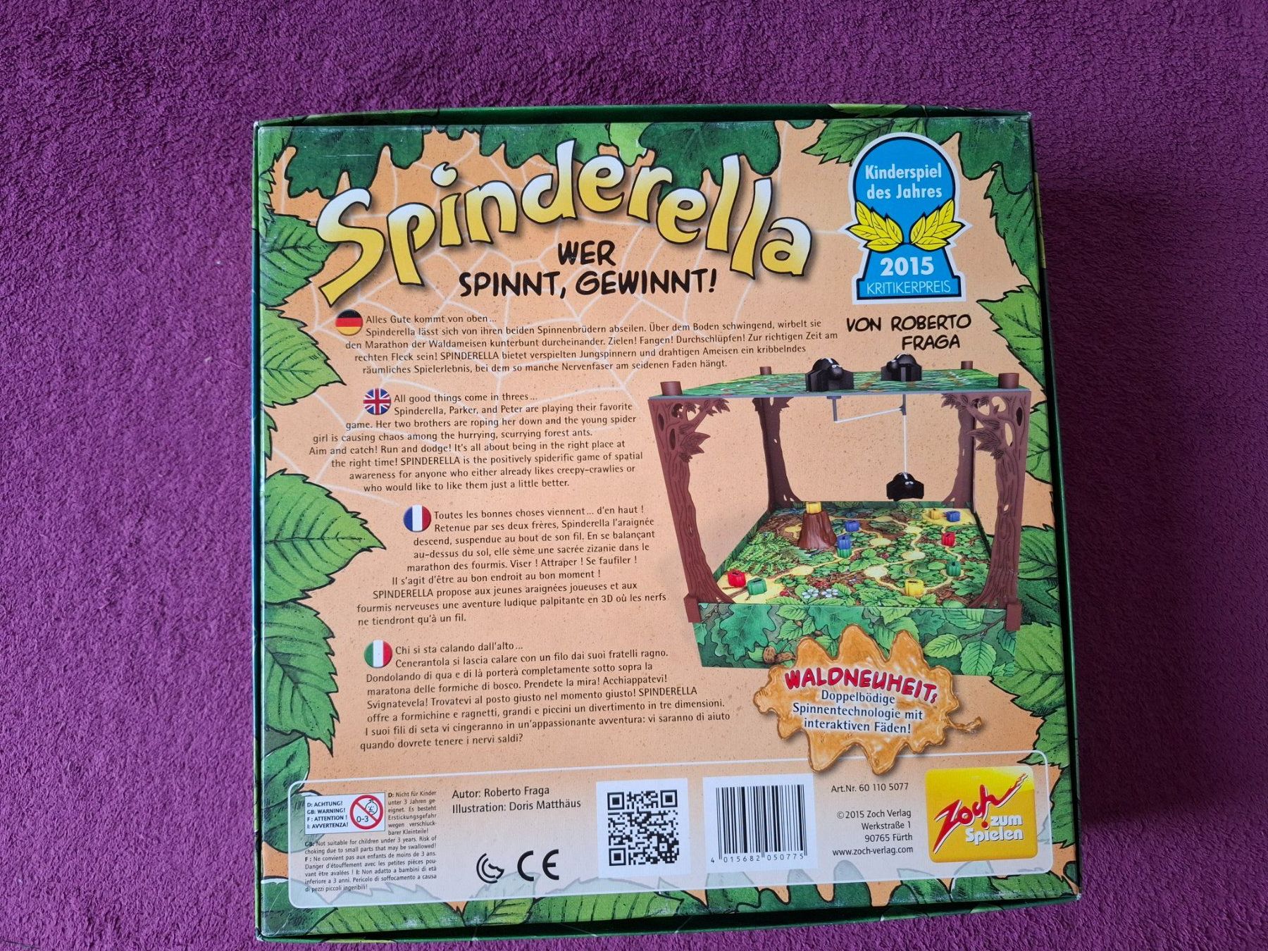 Spiele: Zoch Spiel - Spinderella – Gebraucht aus Müllheim Dorf von Seeeule01 8