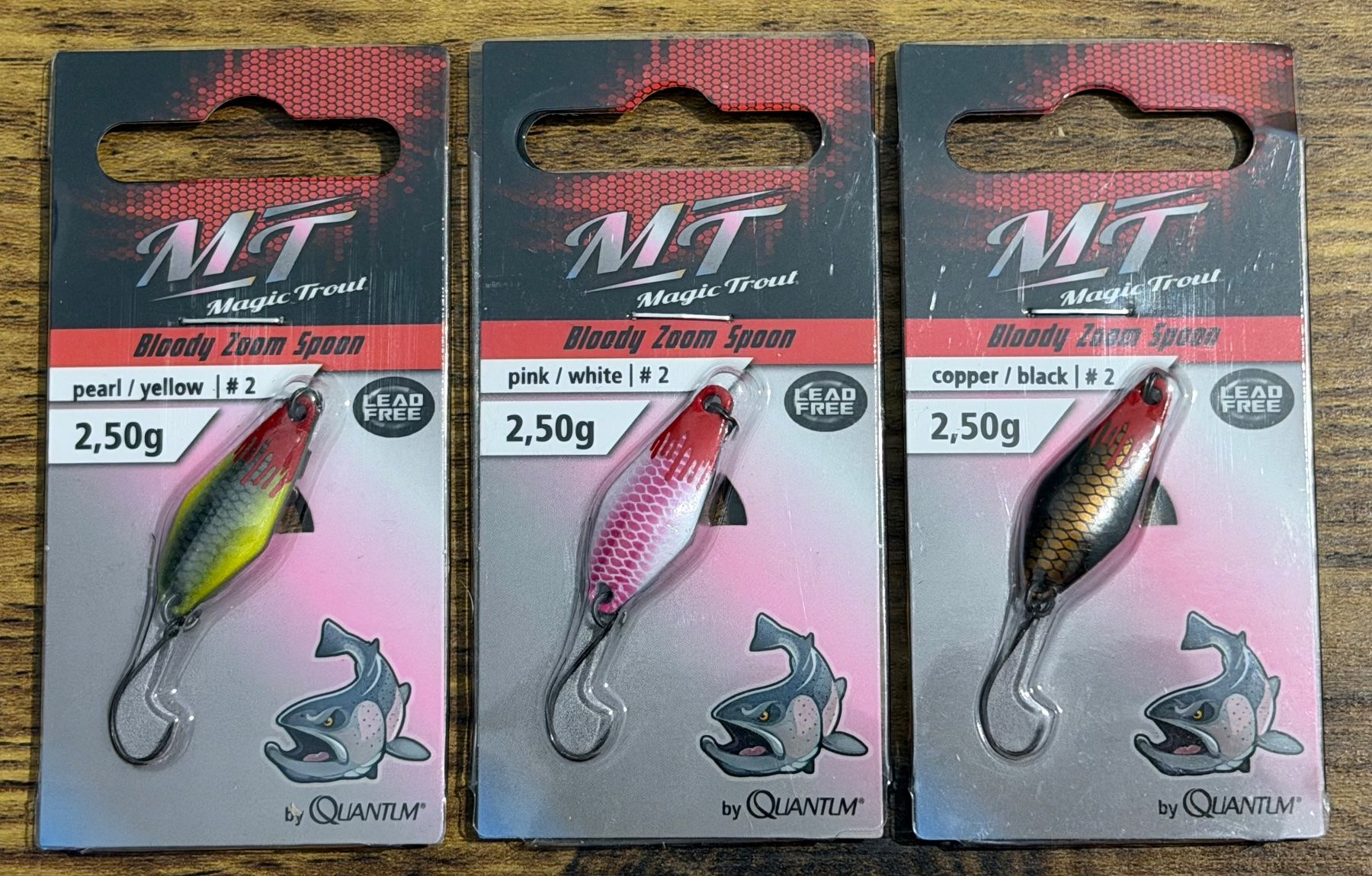 Köder: Magic Trout Spoon 3er-Set 3 cm – 2,5 g – Neu und originalverpackt aus Widnau von Fishingtackle_Oggy 1