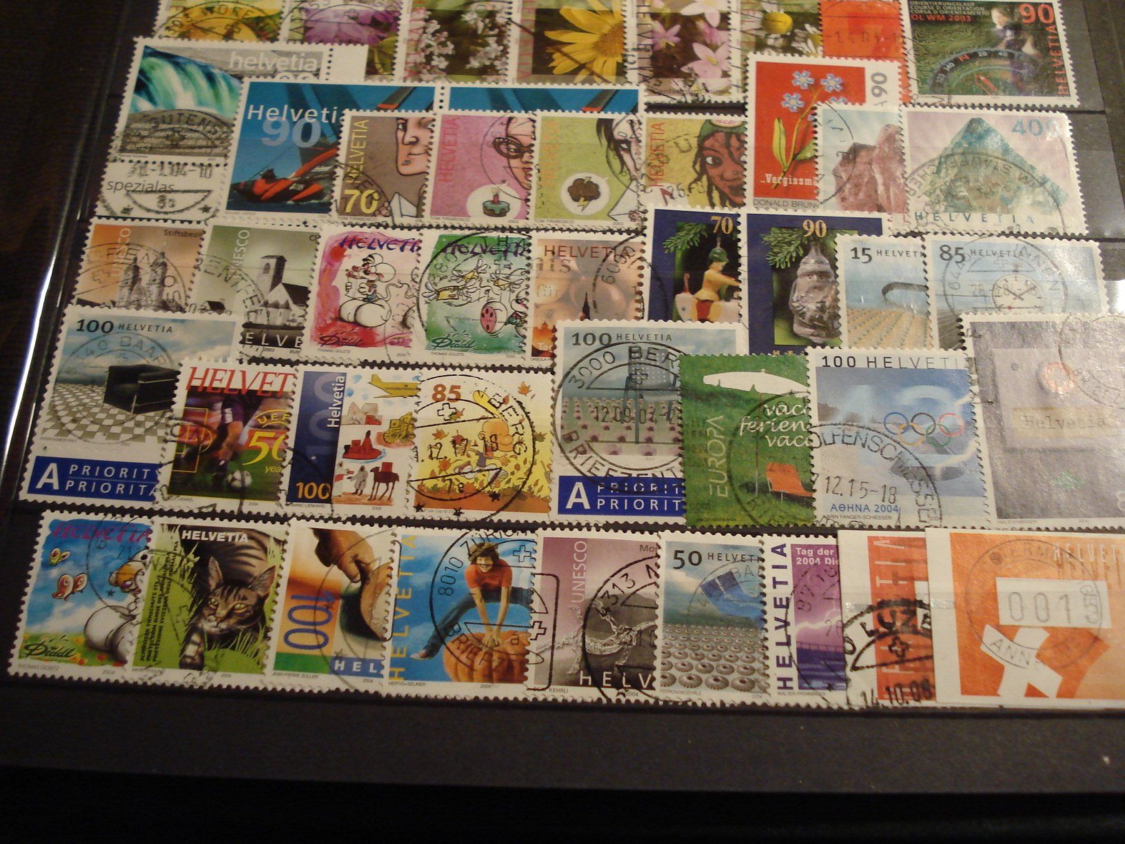 Tous les timbres: Lot moderne Schweiz gestempelt – D'occasion à Niederwil AG par morostahu 2