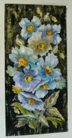 Blumenstilleben Aquarell 33 x 69 cm