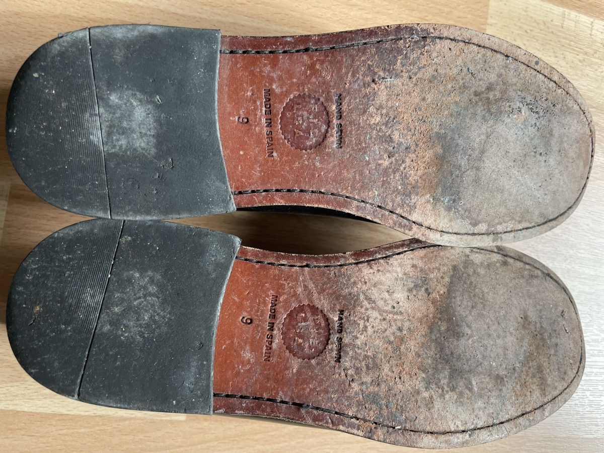 Scarpe da uomo: Black Pielsa Penny Loafers, Size 9 – Usato da Zürich venduto da Rollladen 3