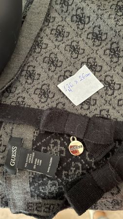 GUESS 176x26cm Neu/NP150CHF Wolle Acr Schal