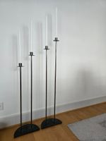 Kerzenständer Set, 4 Stück, Schmiedeisen, neuwertig