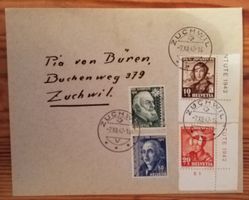 B249) 1942, Pro Juventute Satzbrief Kt. 40.-