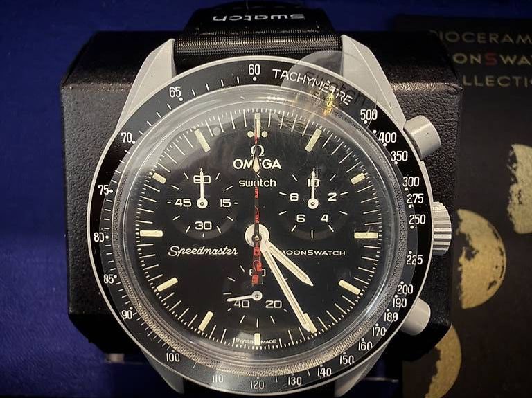 Swatch Orologi: Full set MoonSwatch  Omega × Swatch Bioceramic Speedmaster – Nuovo e nell'imballaggio originale da Müntschemier venduto da meh_g8bh 3