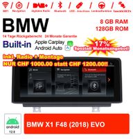 10.25 Zoll Autoradio Für BMW X1 F48 (2018) EVO + Montage