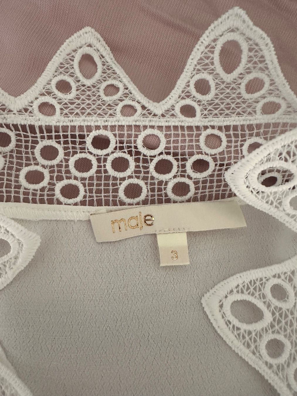 Maje Camicette: Maje Bluse Grosse 3(L) Neu – Nuovo e nell'imballaggio originale da Alpnach Dorf venduto da ljusja 4