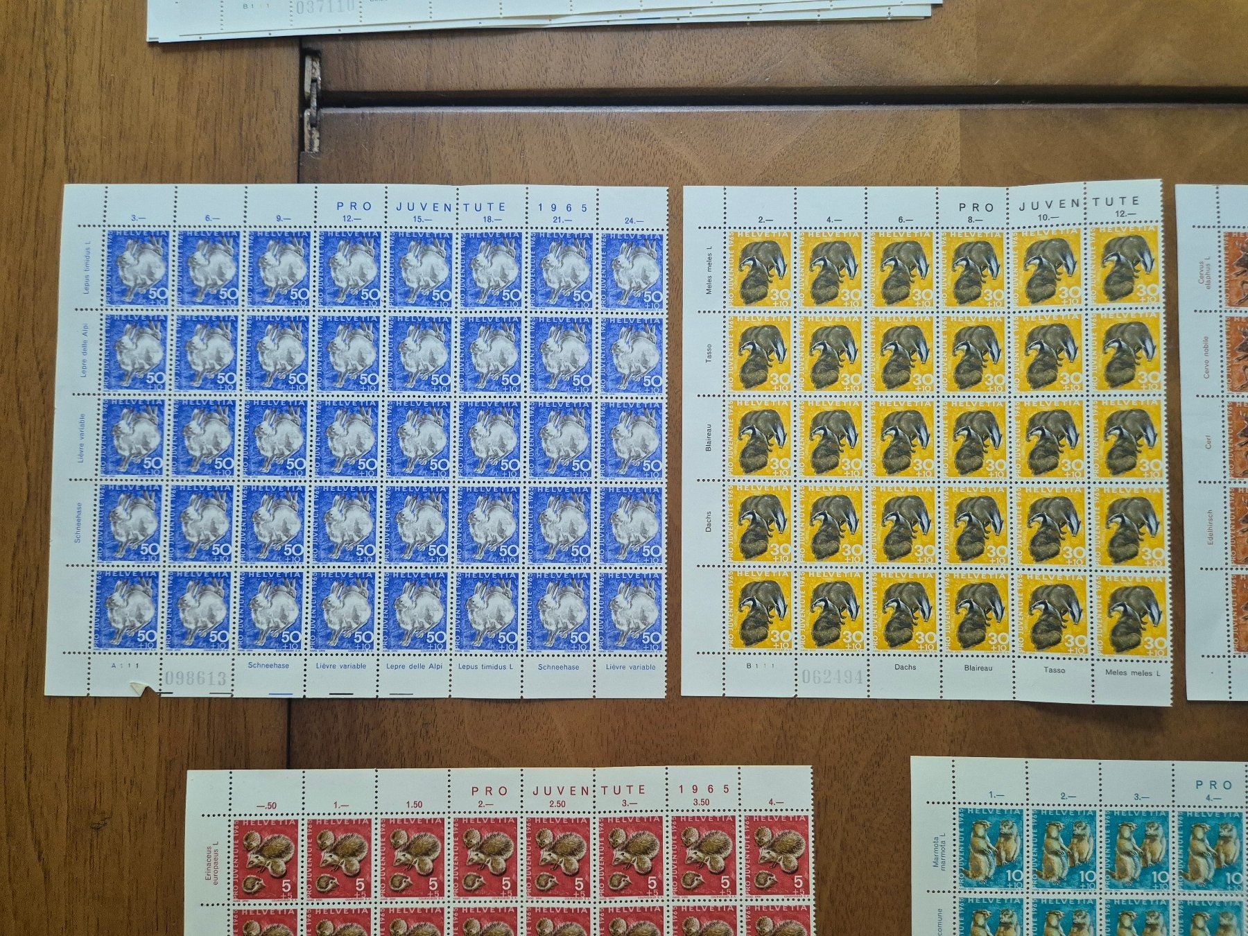 Tous les timbres: Frankaturware 100 CHF. GRATISLIEFERUNG ! – Neuf (Voir description) à Horgen par frankatur 6