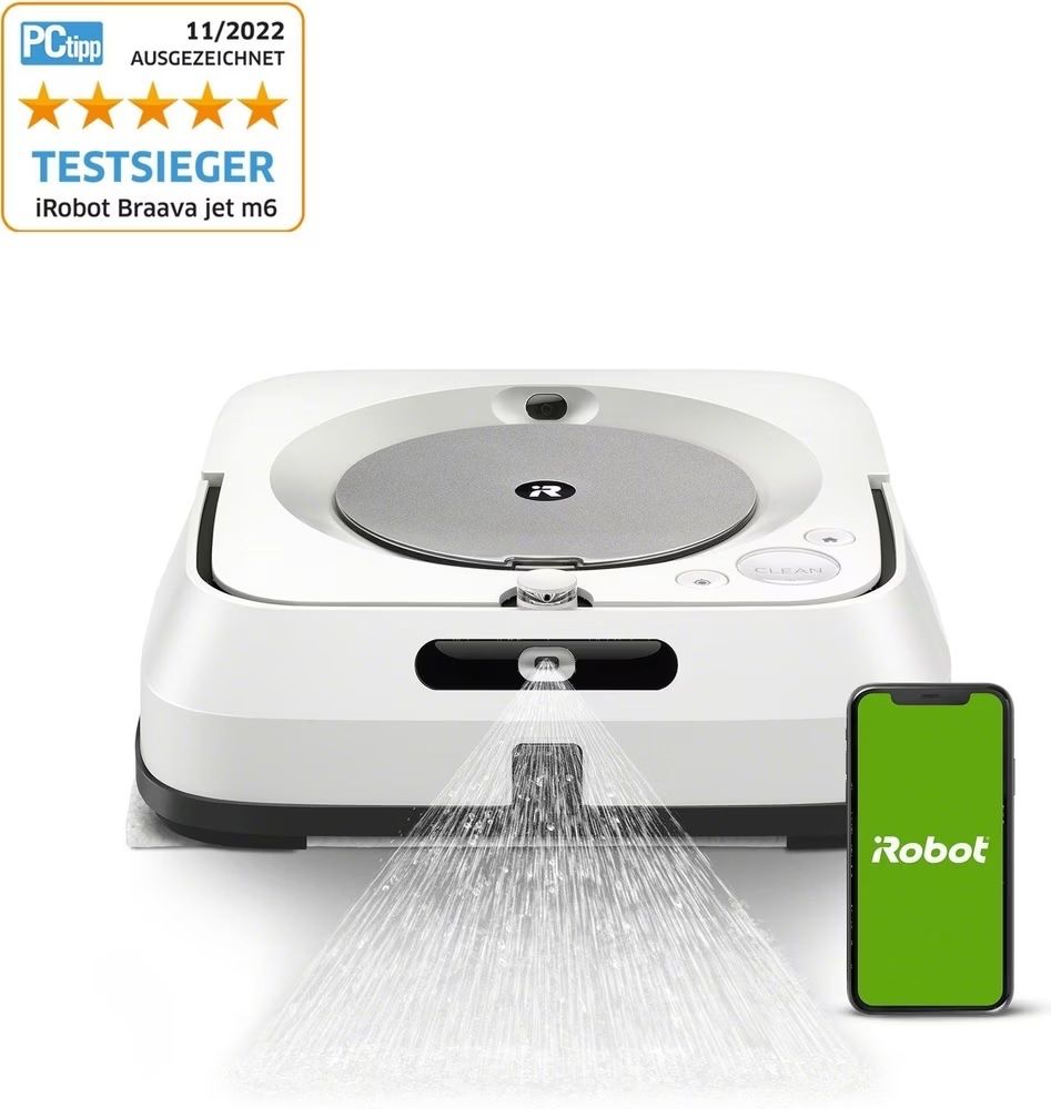 Irobot Staubsauger & Zubehör: iRobot Braava Jet m6 – Gebraucht aus Zürich von guybrushth82