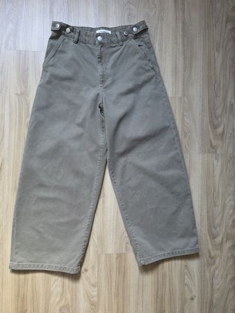 Pull&Bear Wide Leg Jeans Gr. 38 – Khaki