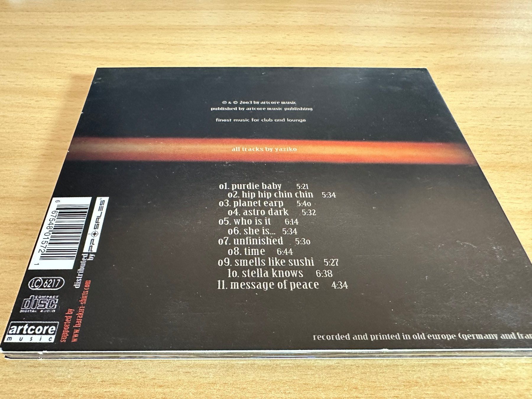 CDs: Yaziko – Elegant Moves – Gebraucht aus Rikon im Tösstal von Alpenmutz 1