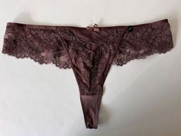 HUNKEMÖLLER, String DAISY, Grösse 3XL, Farbe Dunkelbraun