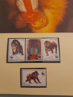 Guinée Équatoriale - Collection de timbres WWF Mandrill 