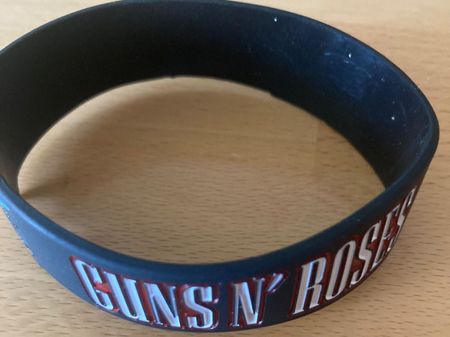 Guns n' Roses Silikon Armband Metal Rock Band