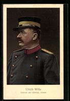 Ulrich Wille, General der schweizerische