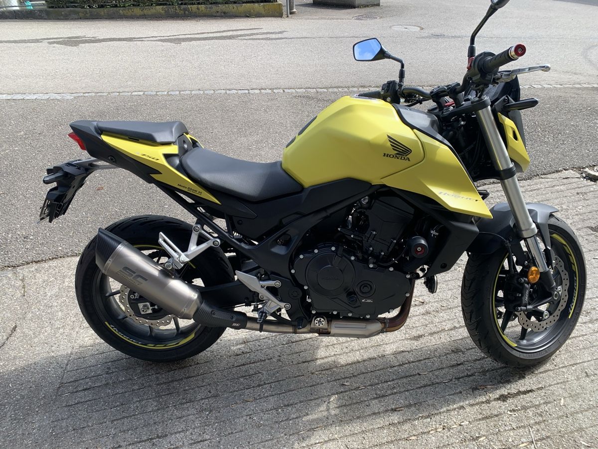 Honda Strasse: Honda, CB 750 gelb – Gebraucht aus Bronschhofen von Simonett.M 1