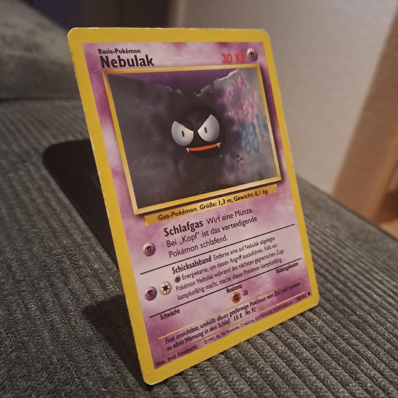 Pokémon Carte collezionabili: Nebulak, Base Set 50/102 – Usato da Düdingen venduto da Ruge91 1