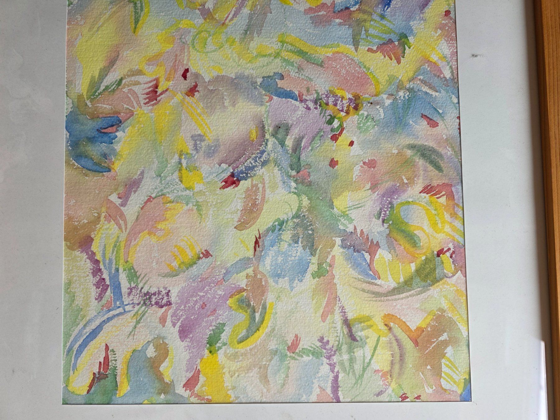 Dipinti: florales Gemälde Bild Aquarell sig.:H. Jäggi oder Jäger 1983 – Usato da Walterswil BE venduto da Lonitti 4