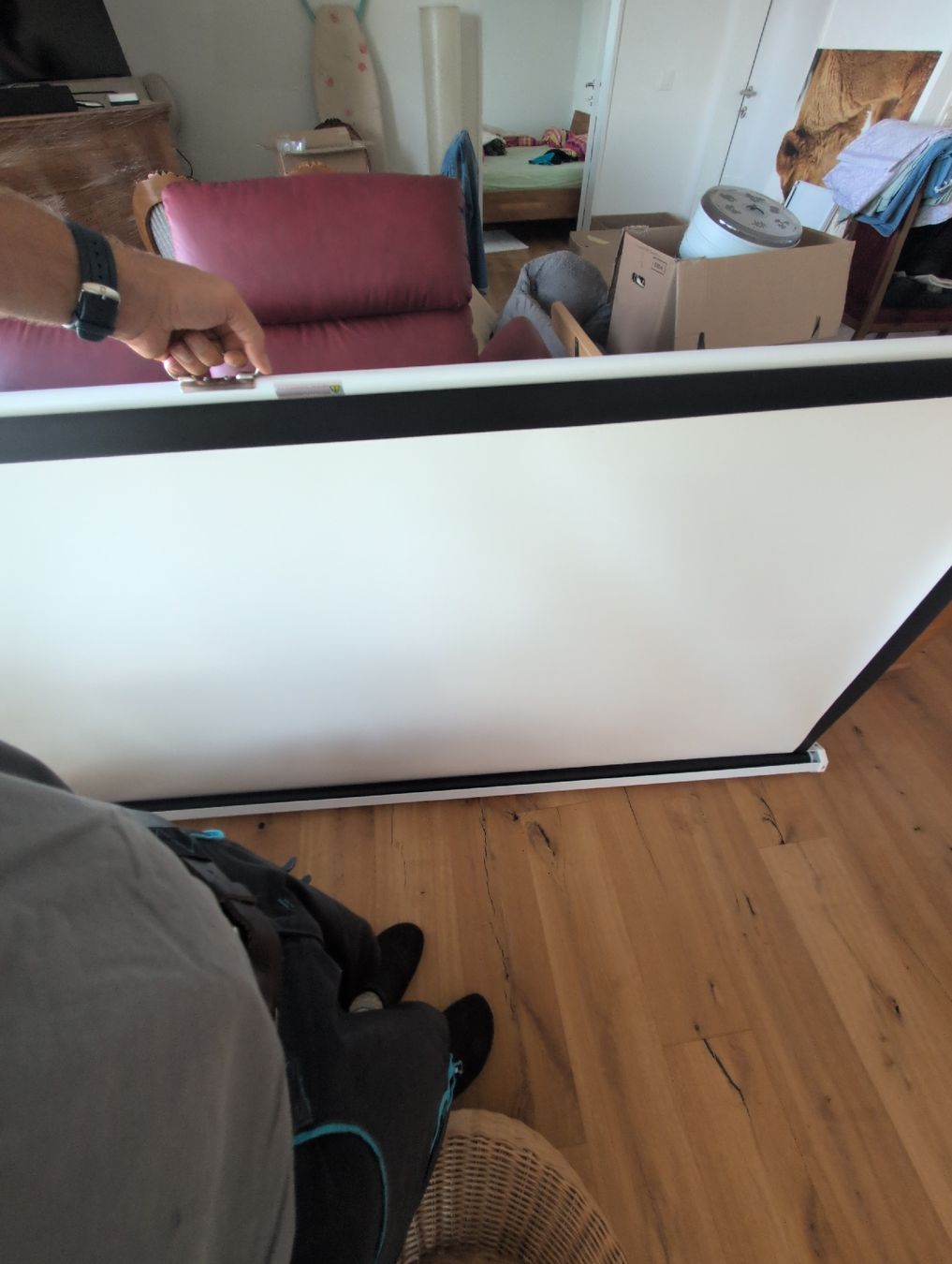 Videoprojektoren: Leinwand  – Gebraucht aus Bassersdorf von Stressi18 3