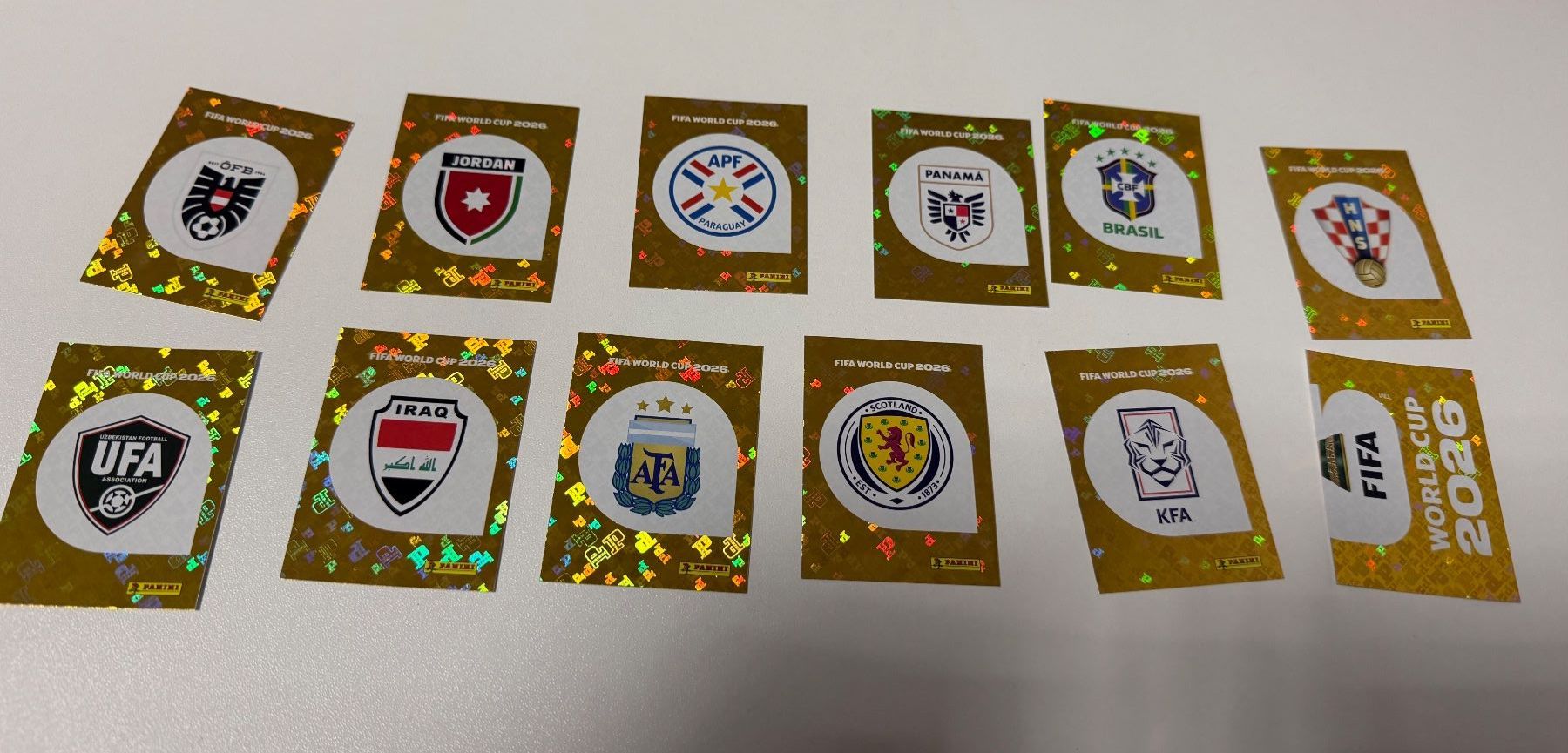 Panini Sammelbilder & Trading cards: WM 2026 Seltene Stickers – Gebraucht aus Reiden von CDowner