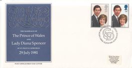 GB Royal Wedding Diana & Charles, FDC