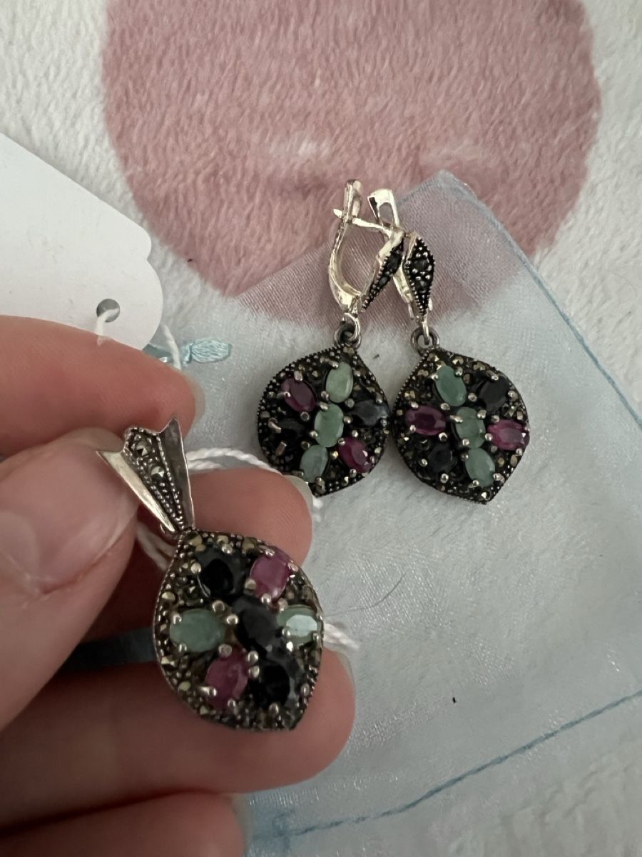 Altri gioielli: Parure bijoux en argent vintage – Nuovo e nell'imballaggio originale da Ropraz venduto da Angy.ruiz