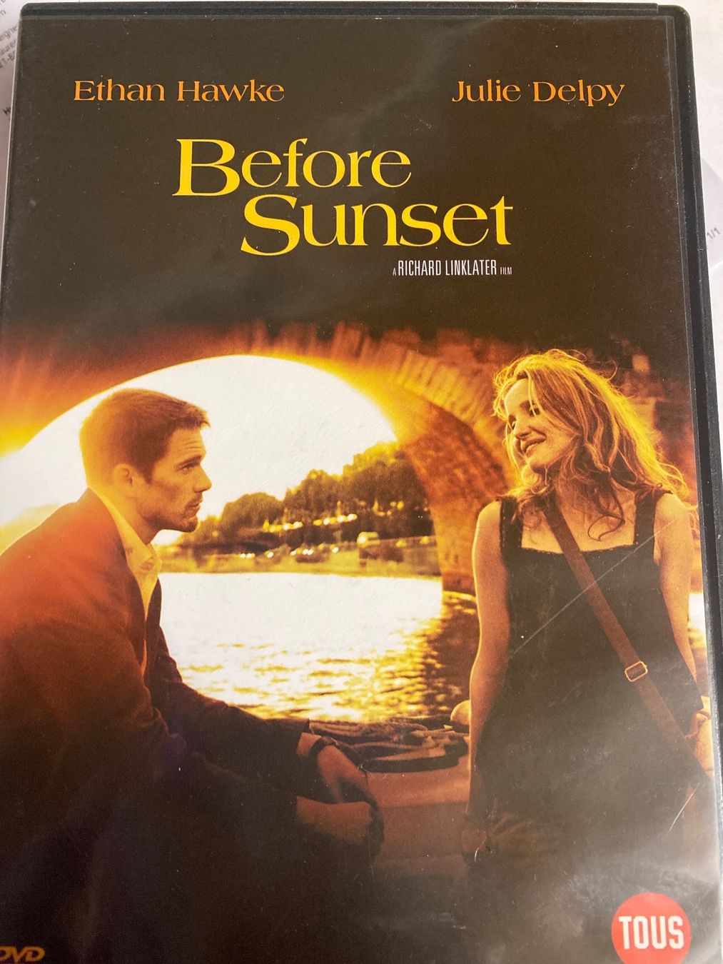 Tous les DVDs: BEFORE SUNSET - ETHAN HAWKE - JULIE DELPY – D'occasion à Le Brassus par cinema13