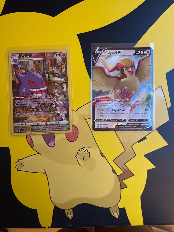 Gengar Tg Tg Und Pidgeot V Lost Origin Kaufen Auf Ricardo