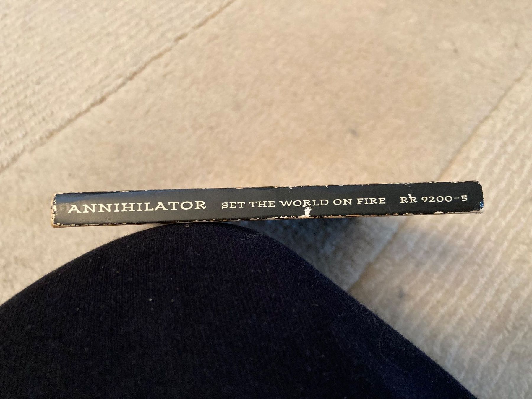 CD: Annihilator - Set The World On Fire CD - Thrash Metal Kla... – Usato da Wagenhausen venduto da Novafreund283 4