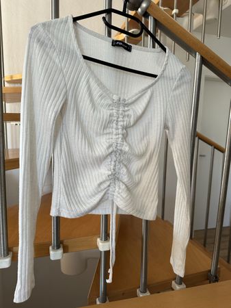 Petit pull blanc FB Sister T.S