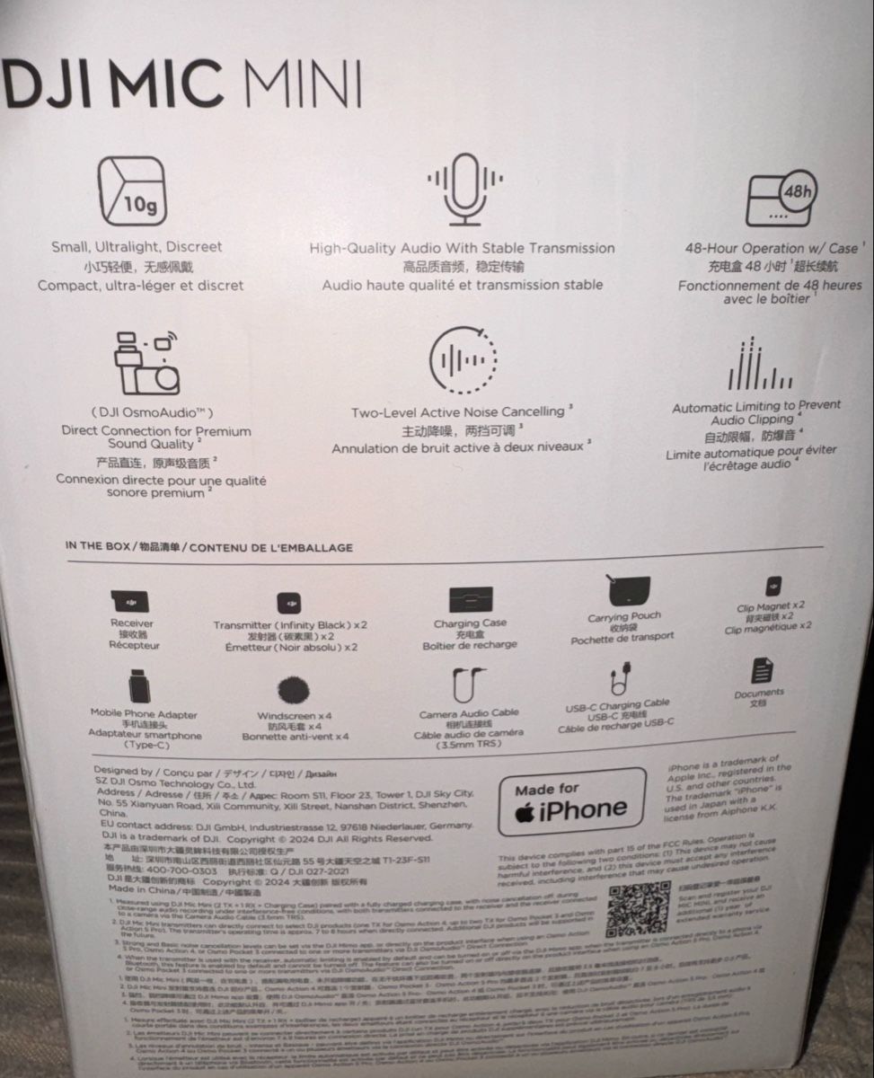 DJI Microphones: Dji Mic Mini – Neuf (Voir description) à Laupen BE par WinterSnow 1