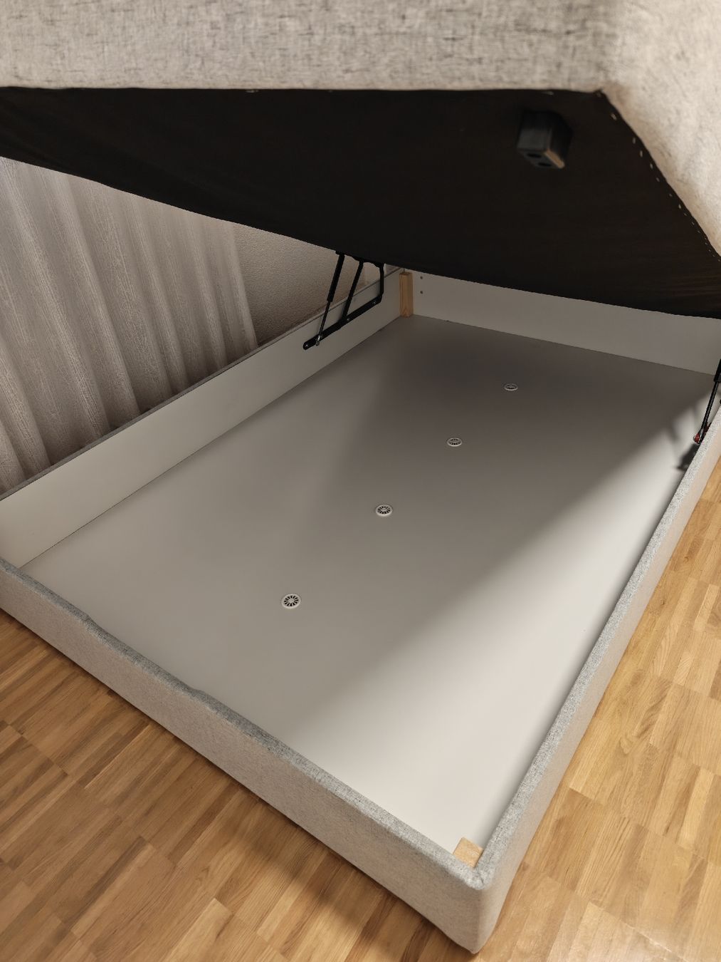 Letti: Boxspringbett, Grau (140 x 200 cm) – Usato da St. Gallen venduto da jas_pv2c 3
