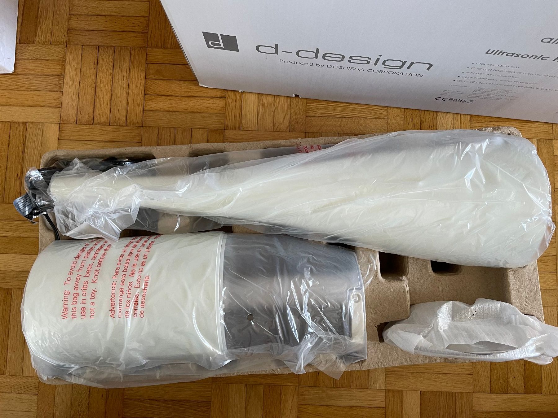 Umidificatori d'aria: D-design Allonge Luftbefeuchter Neupreis 239.- – Nuovo e nell'imballaggio originale da Adliswil venduto da Bumpernuessli 1