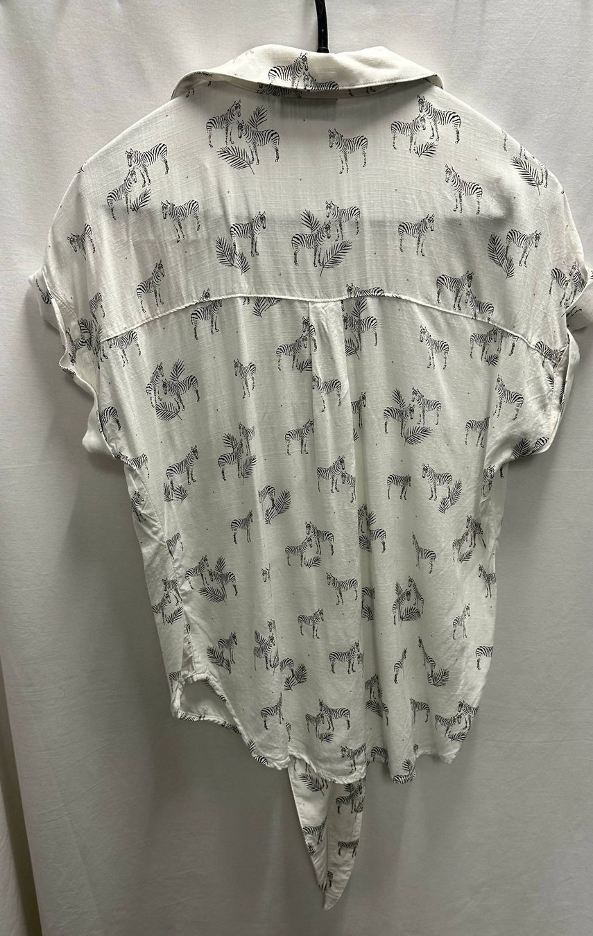 Camicie: weisses T-Shirt, Hemd, Bluse Zebra Gr. S – Nuovo e nell'imballaggio originale da Sarmenstorf venduto da taosun1 2