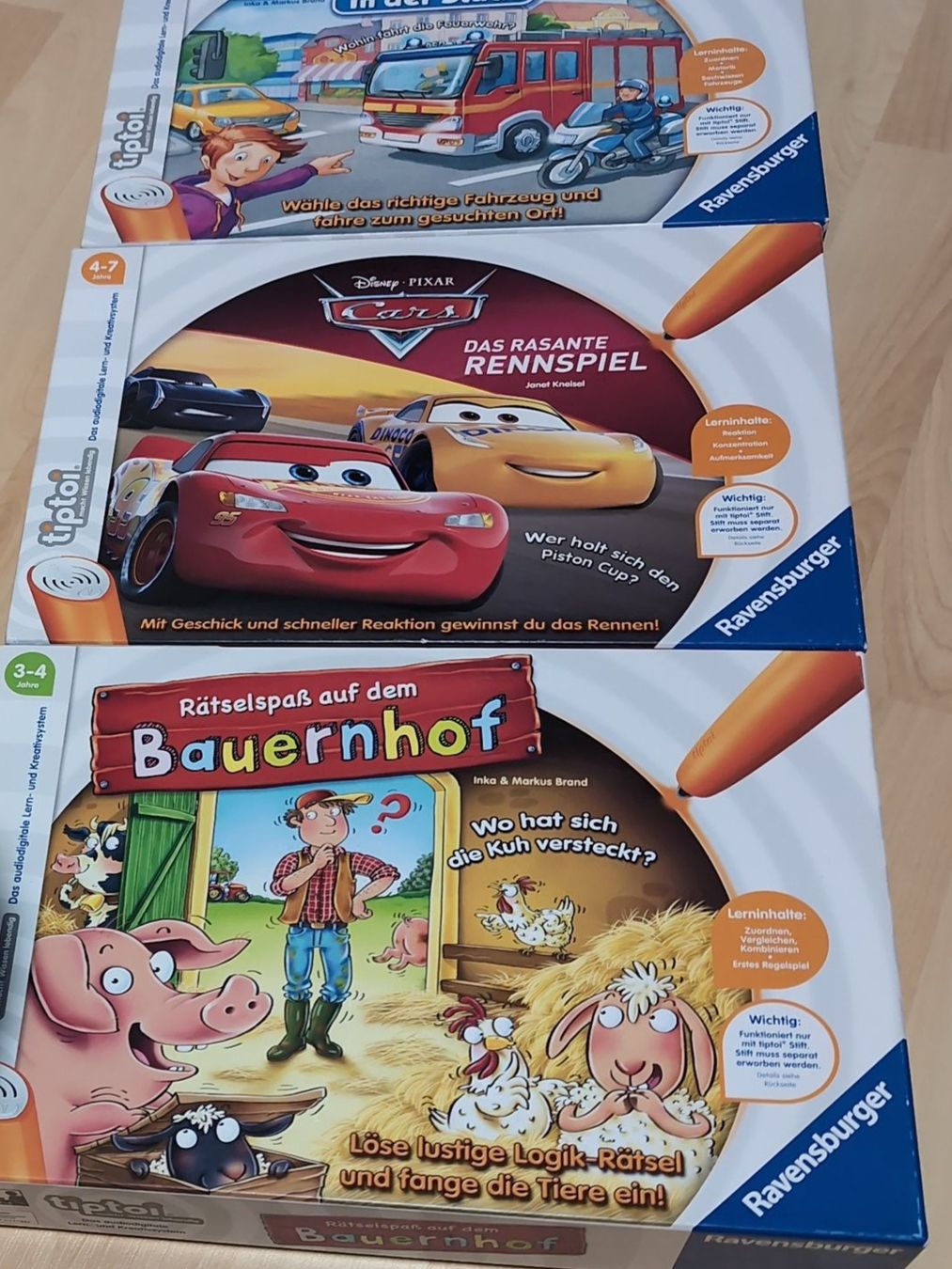 Tiptoi Spiele: Tiptoi Spiele und Lautsprecher – Gebraucht aus Domat/Ems von Paschaff