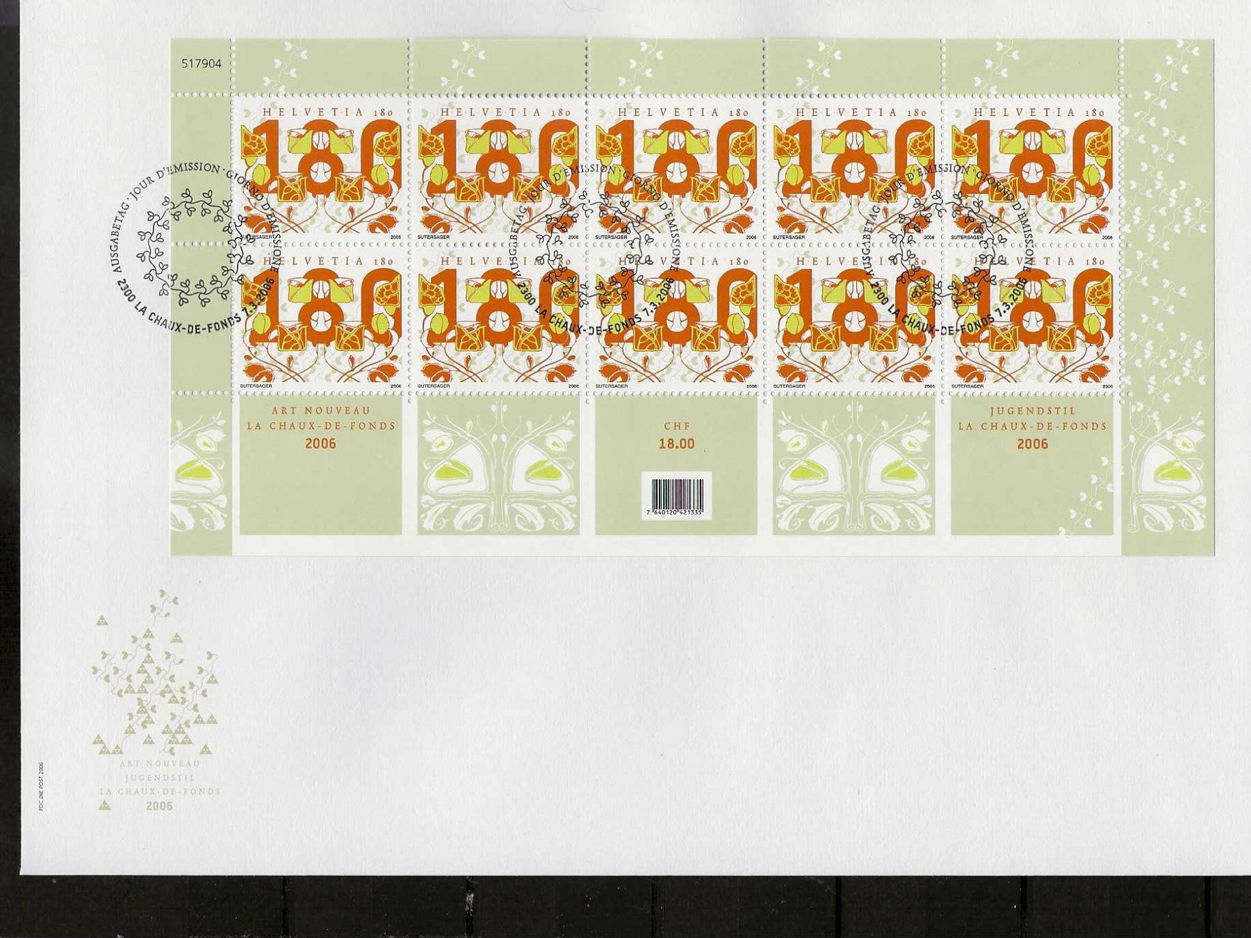 Buste & buste per spedizione: enveloppe 2 FDC 1190 et 1191 – Usato da Sorvilier venduto da carose01 1