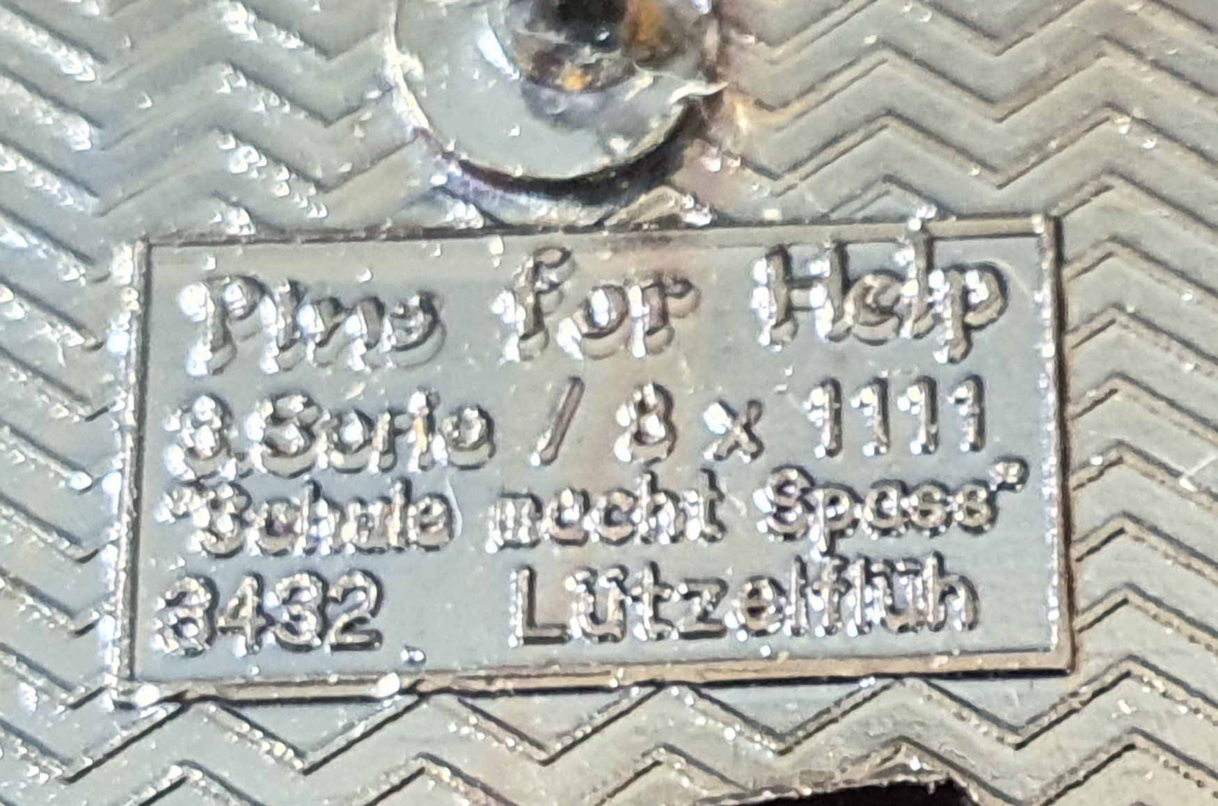 Placchette & Badge: Q810 - Pin Schule macht Spass – Usato da Reinach BL venduto da Boston-Verkauf 1