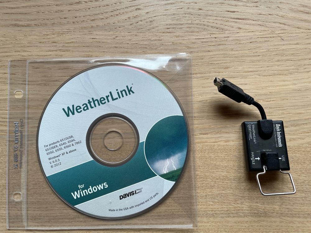 Davis Instruments Data Logger WeatherLink Kaufen auf Ricardo