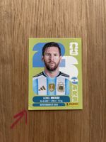 Lionel Messi Panini WM 2026 ARG17, Ecke verbogen