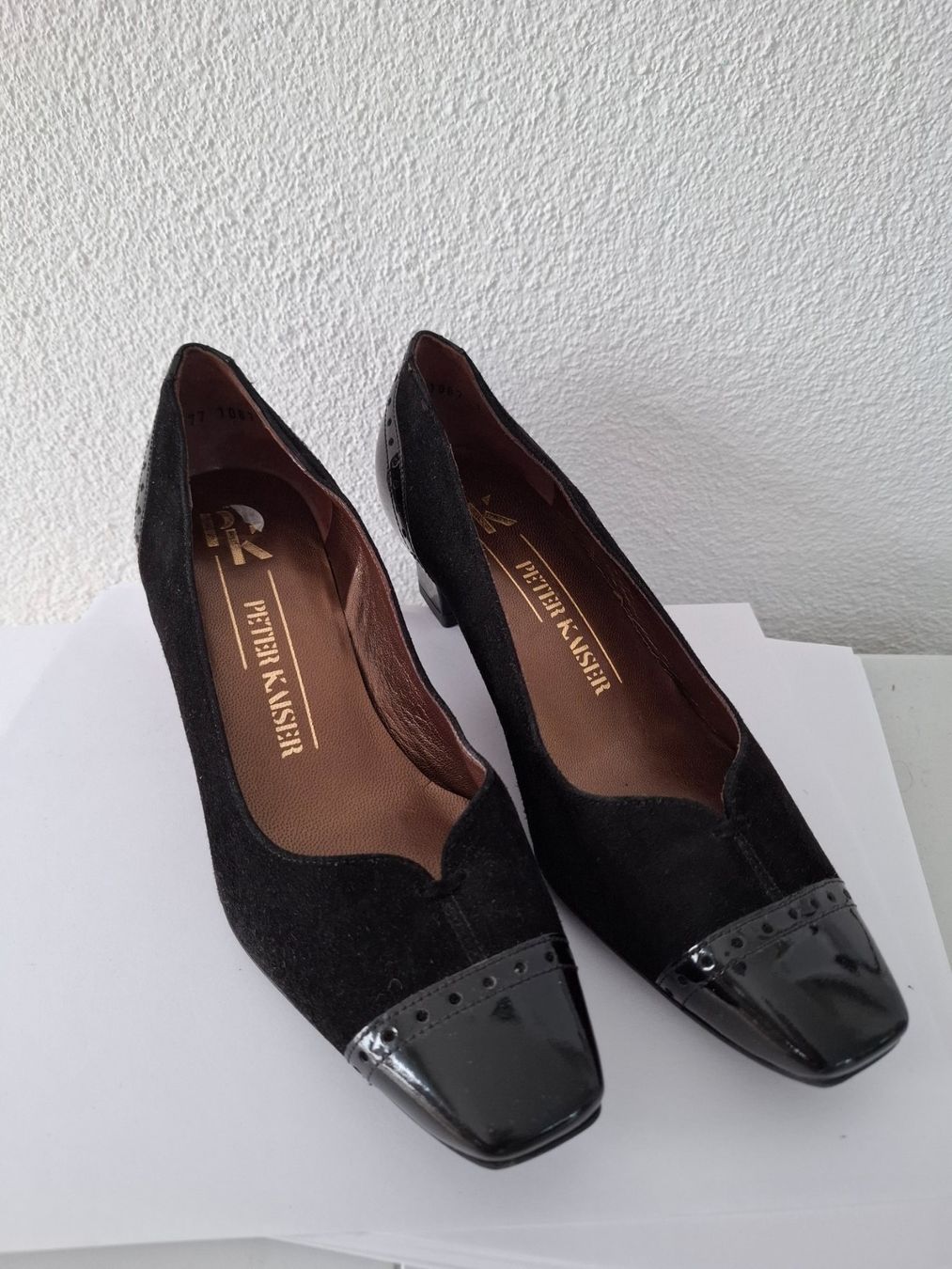 Kaiser Scarpe da donna: Peter Kaiser, Pumps, schwarz, Gr. 37, neu – Nuovo (secondo la descrizione) da Dornach venduto da shoe-lina