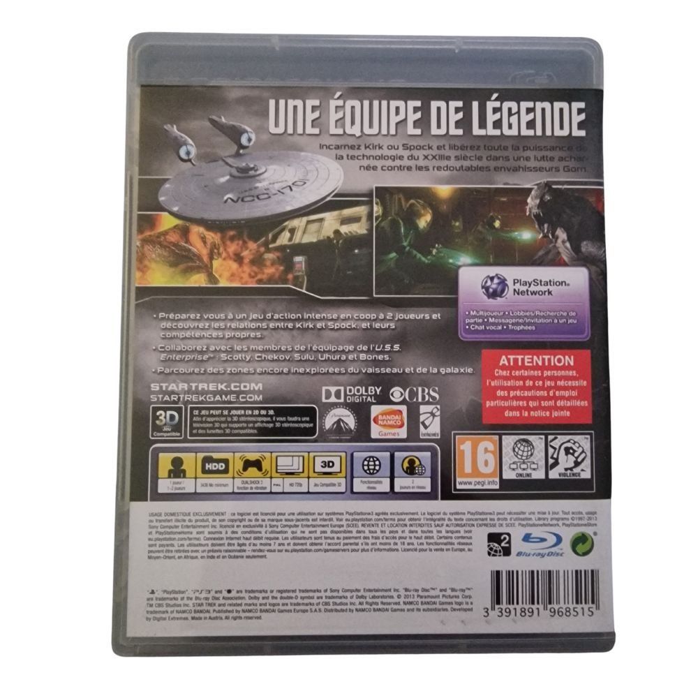 Giochi: Star Trek PS3 Complete in Box CIB - Action-Packed Sci-Fi Adv – Usato da Genève venduto da Cardtreasure 2