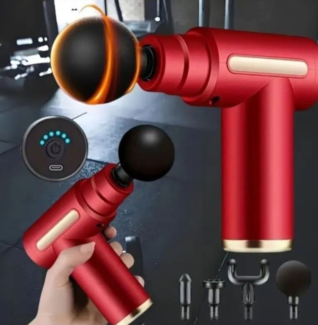 Dispositivi per massaggi: Mini Massage Gun, Rot, NEU. – Nuovo e nell'imballaggio originale da Zuzgen venduto da kup_dmw7