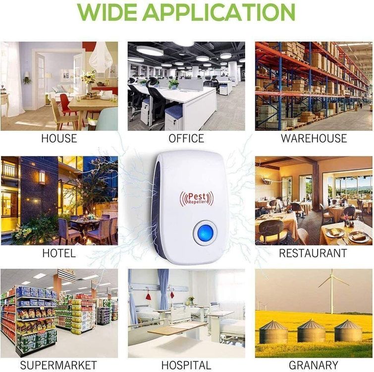 ISOTRONIC Mäuseabwehr Rattenabwehr Vertreiber Abwehr Falle Maus Ratte Nagetier E - Foto 5