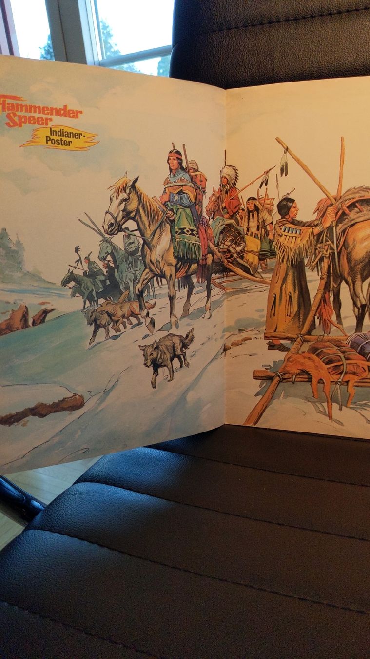 Fumetti: Flammender Speer - Der grosse Häuptling Nr. 16 - mit Poster! – Usato da Niederscherli venduto da Mon_Art 3