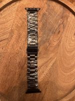Metallarmband Schwarz für Apple Watch Ultra 49 mm – Neu