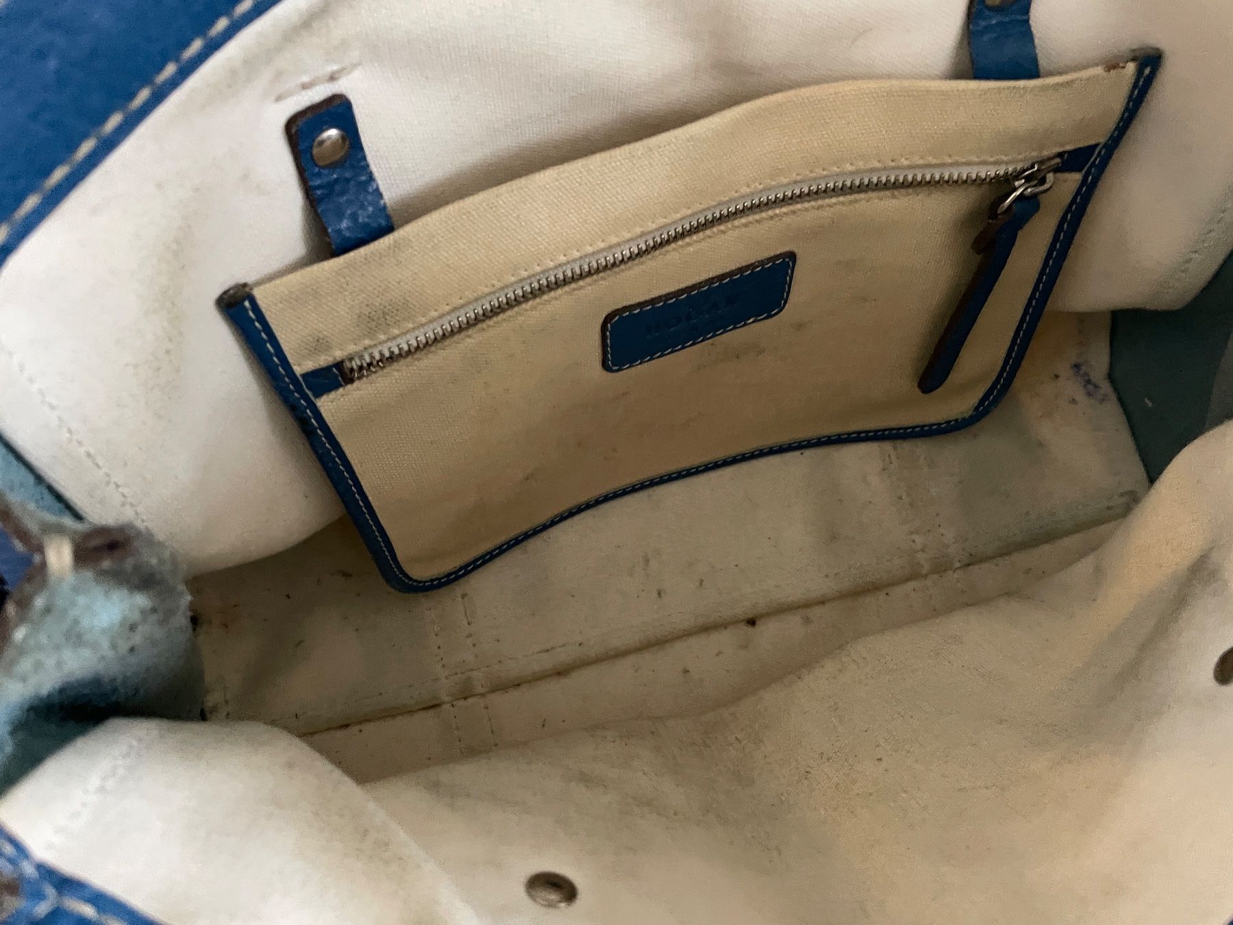 Hogan Borse da donna: HOGAN Handtasche blau / weiss – Usato da Volketswil venduto da n_r_5gdf 4