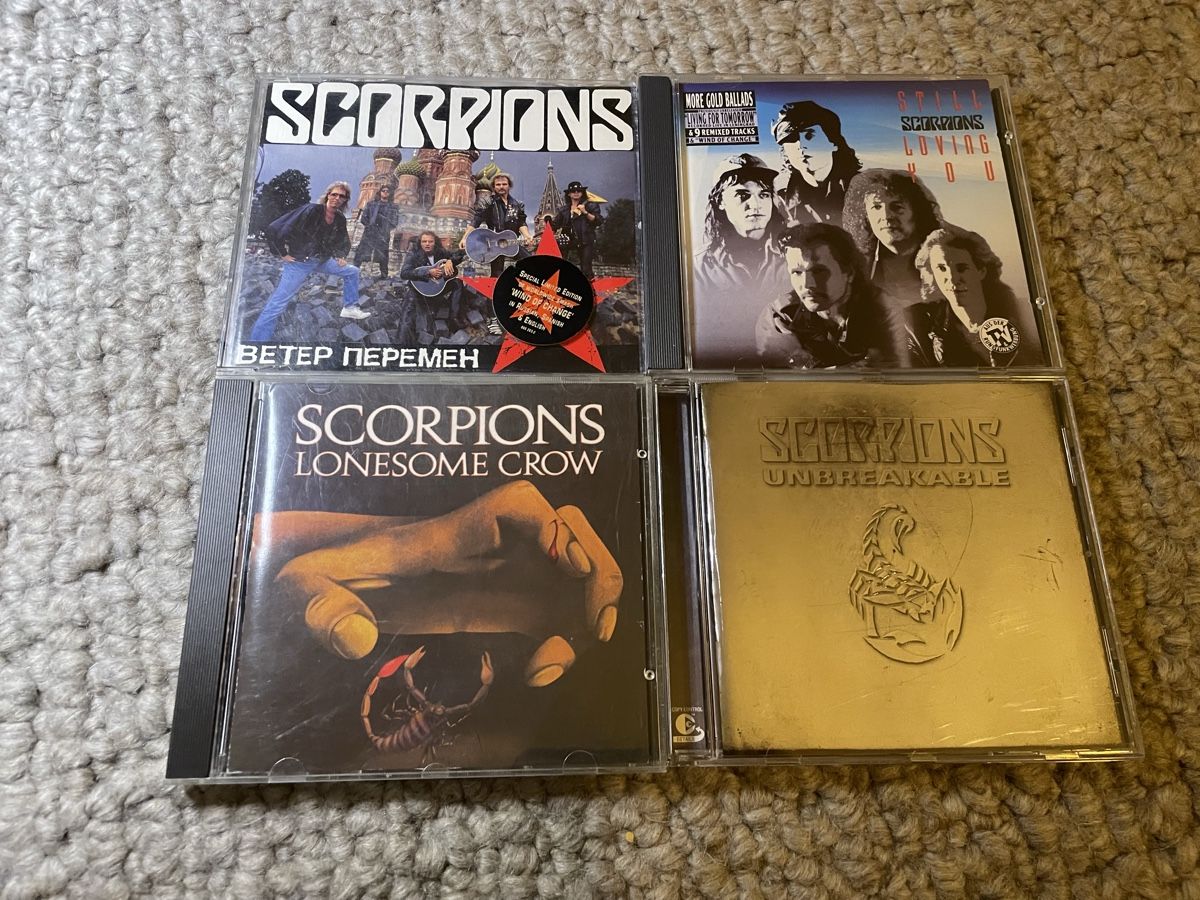 CDs: 4x Scorpions  – Gebraucht aus Reinach AG von trigger7811