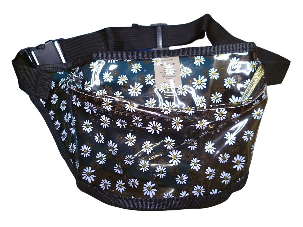 Taschen für Damen: Livacasa Bauchtasche transparent schwarz – Neu und originalverpackt aus Zürich von buyfinest 3
