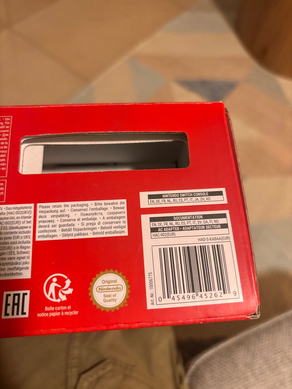 Nintendo Konsolen: Nintendo Switch 2022 – Gebraucht aus Ebikon von set7631 5