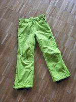 Neongelbe Skihose, Gr. 152